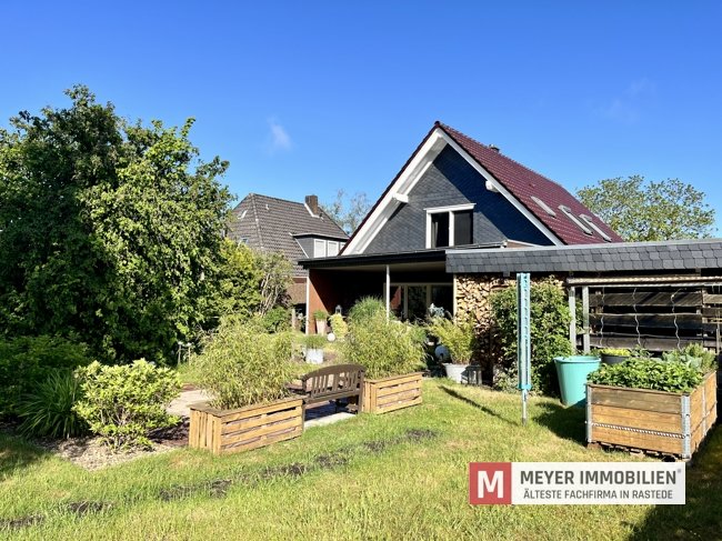 Naturliebhaber aufgepasst - Kernsaniertes Wohnhaus mit Doppelgarage am Ortsrand von Rastede (Obj.-Nr.: 6510)