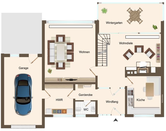 Zentral gelegenes EFH in Rastede auf einem Erbpachtgrundstück (Obj.-Nr. 6516)