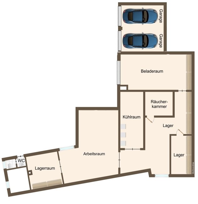Familienfreundliches Einfamilienhaus mit separater Gewerbefläche in Jaderberg (Obj.-Nr. 6536)