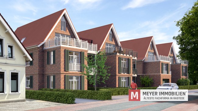 Lichtdurchflutete Erdgeschosswohnung im alten Rasteder Ortskern (Obj.-Nr.: 6543)