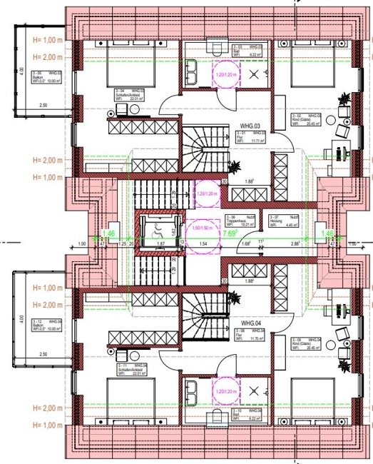 Lichtdurchflutete Erdgeschosswohnung im alten Rasteder Ortskern (Obj.-Nr.: 6543)