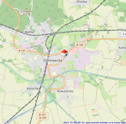 Gewerbekomplex mit 5 Einheiten in frequentierter Lage von Elsterwerda (Obj.-Nr.: 6342)