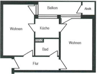 Solide 2 ZKB Wohnung in attraktiver Lage von Wechloy (Obj.-Nr. 6561)