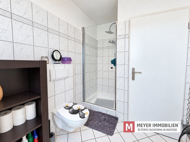 Großzügige 94 m² Wohnung mit Westbalkon in zentraler Lage von Rastede (Obj.-Nr. 6666)