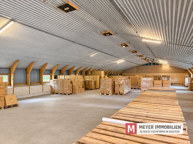 Vielseitig nutzbare Lagerhalle an der B211 in Rastede-Loy (Obj.-Nr.: 6676)