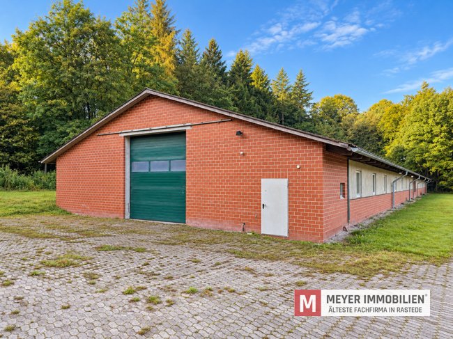 Vielseitig nutzbare Lagerhalle an der B211 in Rastede-Loy (Obj.-Nr.: 6676)