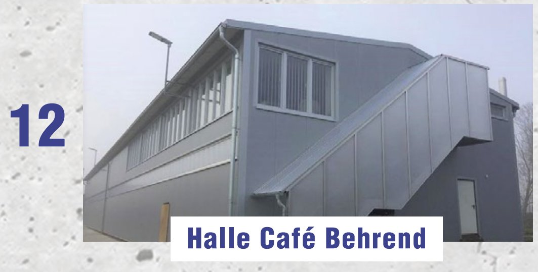 Objekt Nr. 12 Halle Café Behrend (Tagungsräume)