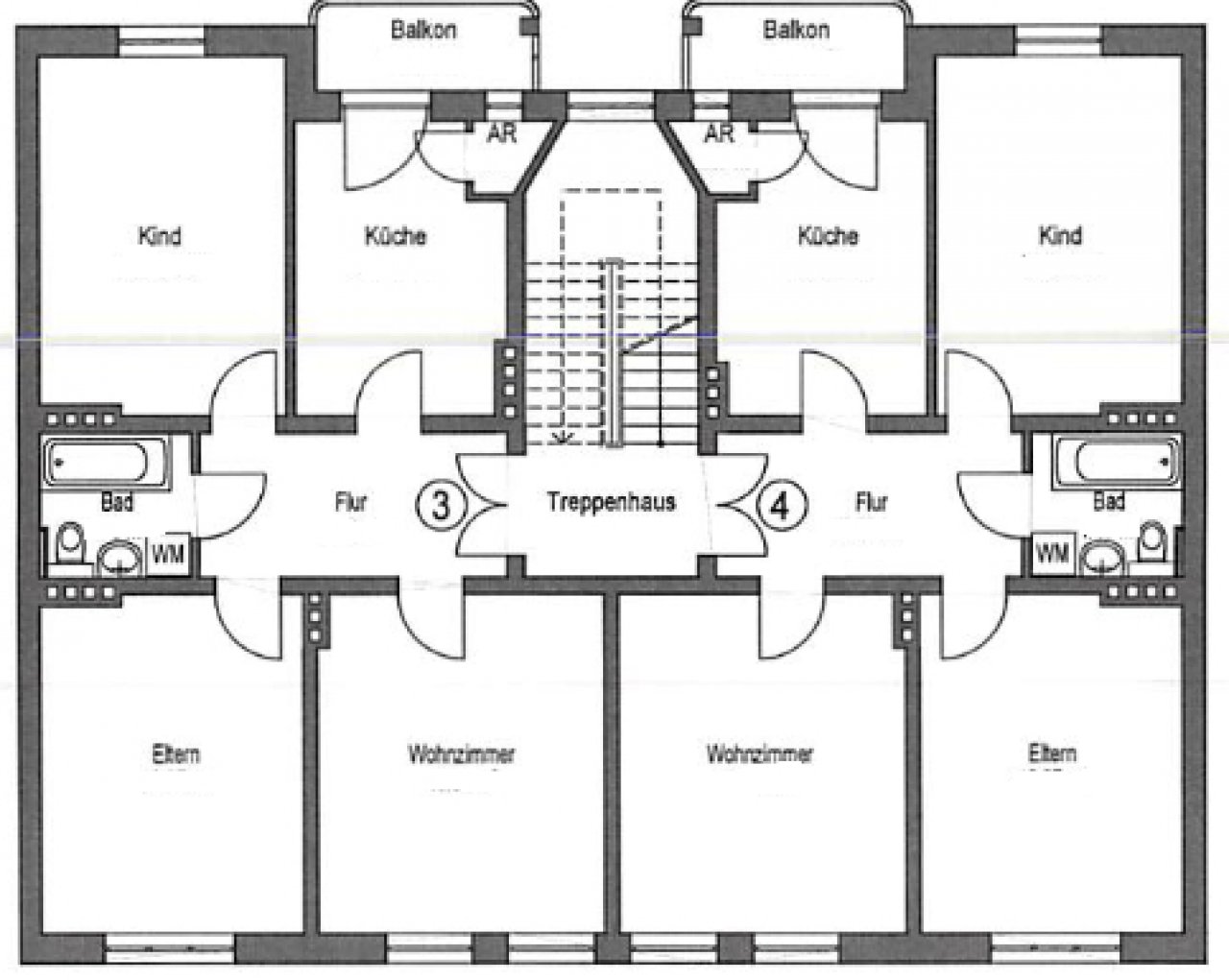 Grundriss I. OG