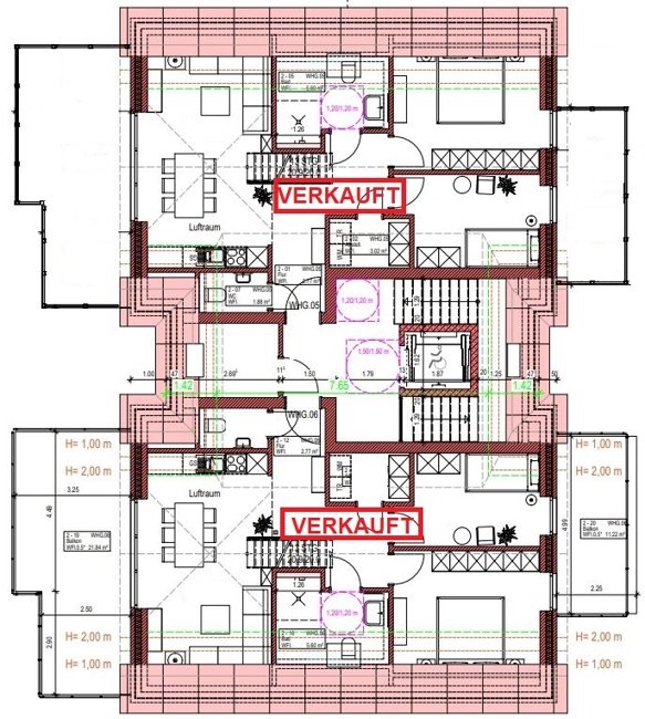 Haus 2 Dachgeschoss Haus 2 Dachgeschoss