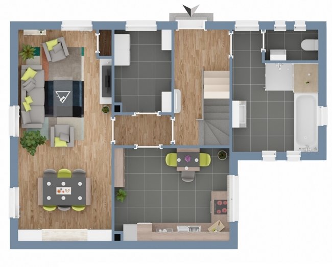 Grundriss Erdgeschoss Grundriss Erdgeschoss