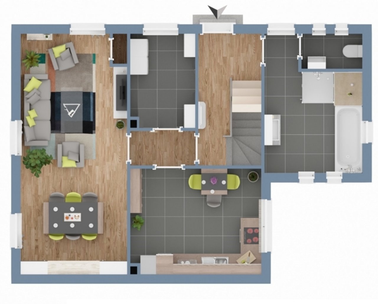 Grundriss Erdgeschoss