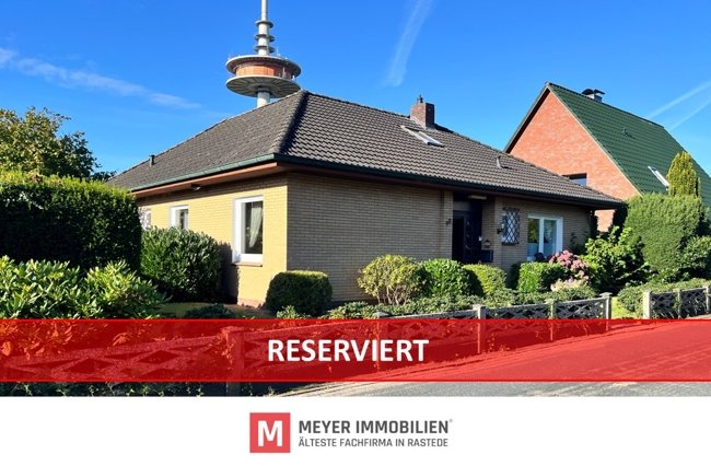 Rastede: Bungalow mit herrlichem Garten und 3 Garagenstellplätzen (Obj.-Nr. 6588) 