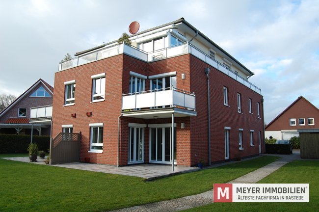 Helle Erdgeschosswohnung mit Südterrasse und hochwertiger Ausstattung in Rastede (Obj. 6613) 